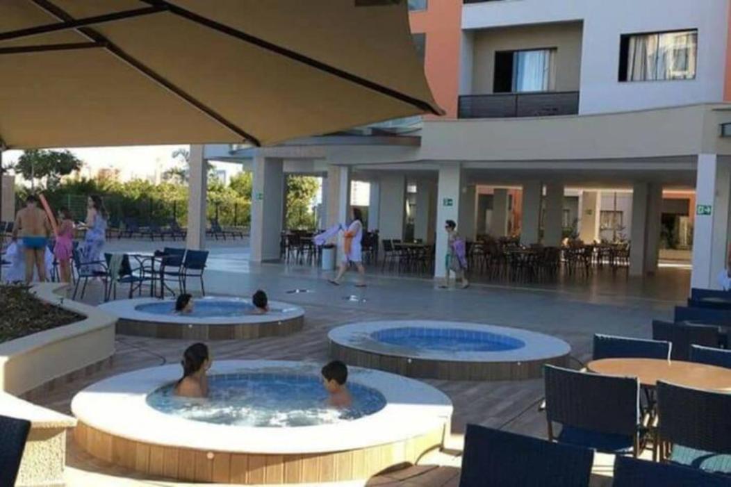 Apartamento Alta Vista Resort - Caldas Novas - 4 Pessoas エクステリア 写真
