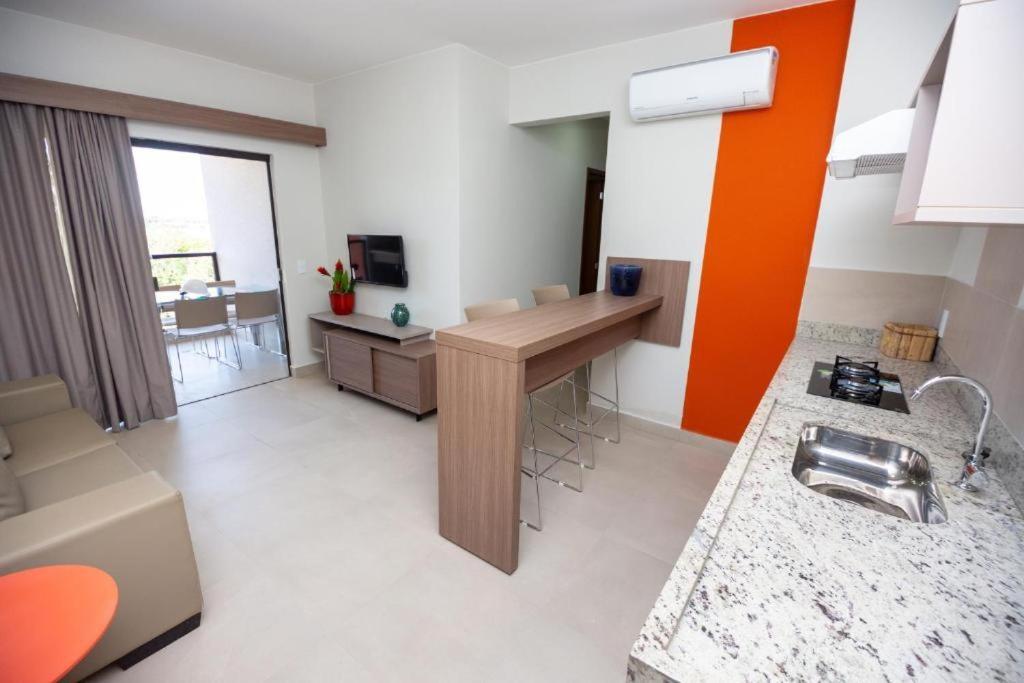 Apartamento Alta Vista Resort - Caldas Novas - 4 Pessoas エクステリア 写真